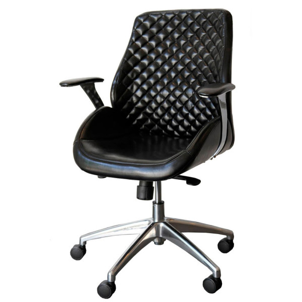 4061815507050 - Bürostuhl Pantera low 212620 Kunstleder schwarz Gestell chrom 4061815507050 - Bürostuhl Pantera low 212620 Kunstleder schwarz Gestell chrom