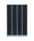 Schließfachschrank 520348, Metall, 4 Abteile mit 12 Fächern, abschließbar, 117x180cm (BxH), anthrazit