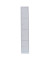 Schließfachschrank 520410, Metall, 1 Abteil mit 4 Fächern, abschließbar, 31,5x180cm (BxH), lichtgrau