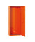 Anbautresor 0502022 Erste Hilfe Trage leer orange mit Sicherheitsschloss Feinblech