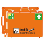 Erste-Hilfe-Koffer 0360119 Maschinenbau DIN 13 157 + Erweiterungen Orange
