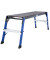 Aluminium Arbeitsplattform Arbeitshöhe (max.): 2.5 m Krause MONTO® StepTop® 130099 Blau, Schwarz