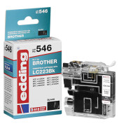 Druckerpatrone EDD-546 18-546 (kompatibel zu brother LC-223BK), schwarz, ca. 610 Seiten