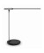 Schreibtischlampe MAULrubia 82015, LED, dimmbar, mit USB-Ladeanschluss, mit Standfuß, silber, schwarz