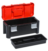 Werkzeugkoffer McPlus Promo 457022 rot/schwarz 510x250x240mm leer