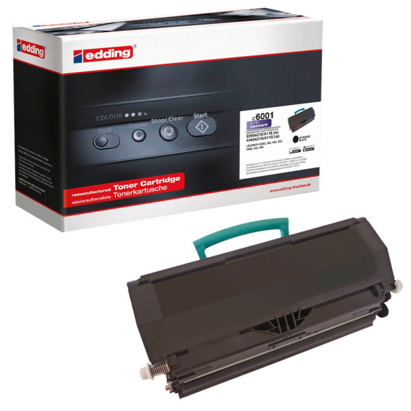 4004764983704 - Toner EDD-6001 18-6001 (kompatibel zu Lexmark E260A21E) schwarz ca 3500 Seiten 4004764983704 Edding
