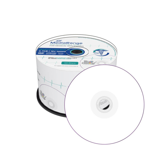 4260459616276 - DVD-Rohlinge Medical Line MR429 DVD-R 47 GB Spindel 4260459616276 50 Stück 4260459616276 - DVD-Rohlinge Medical Line MR429 DVD-R 47 GB Spindel 4260459616276 50 Stück