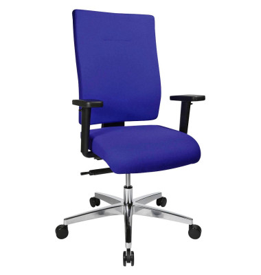 Topstar Profi Star 15 High Bürostuhl blau