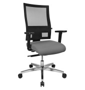 Topstar Profi Net 11 High Bürostuhl grau