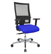 Topstar Profi Net 11 High Bürostuhl blau