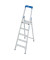 Alu Leiter 1245 Stabilo 5 Stufen
