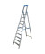 Alu Leiter 1245 Stabilo 10 Stufen