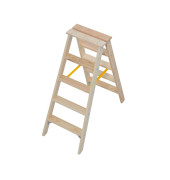 Holz Doppelstufenleiter 8182 Stabilo 2 x 5 Stufen