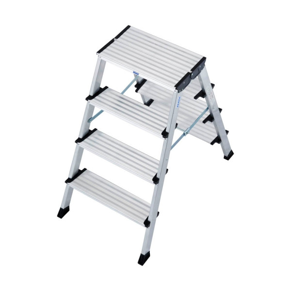 4009199126047 - Aluminium Doppel-Klapptritt klappbar Arbeitshöhe (max) 285 m MONTO Treppo 126047 Silber 4009199126047 Krause 4009199126047 - Aluminium Doppel-Klapptritt klappbar Arbeitshöhe (max) 285 m MONTO Treppo 126047 Silber 4009199126047 Krause
