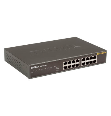 Netzwerk Switch RJ45 D-Link DES-1016D 16 Port 100 MBit/s