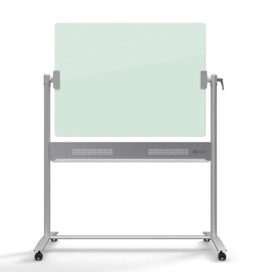Glas-Magnetboard Diamond 1903943, 120x90cm, mit Rollen, weiß