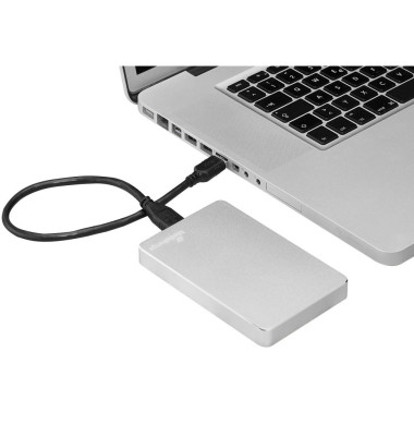 externe Festplatte MR996 MR996, silber, 2,5 Zoll (6,35cm), 1 TB, HDD