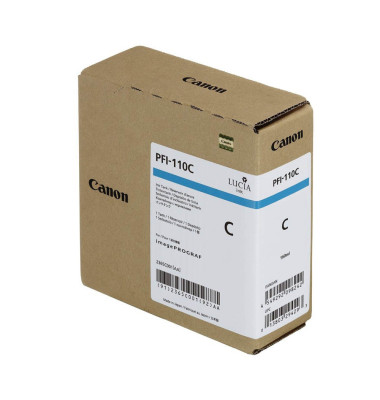 Druckerpatrone 2365C001 (PFI-110C), cyan