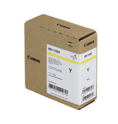 Druckerpatrone PFI-110 Y 2367C001 (PFI-110Y), gelb