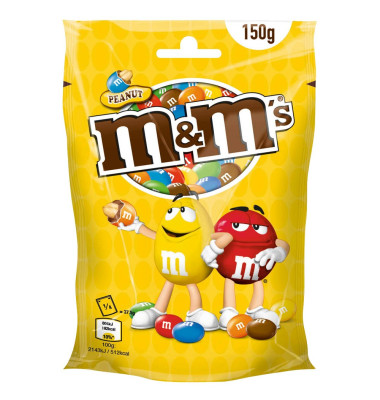 m&ms PEANUT Schokobonbons m&ms PEANUT Schokobonbons