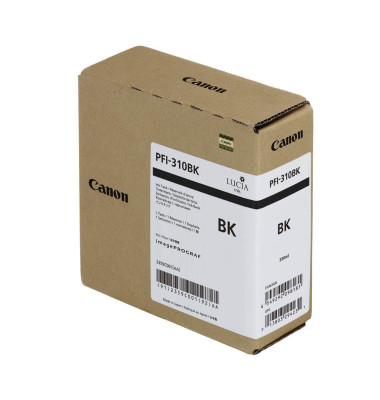Canon PFI-310 BK schwarz Tintenpatrone
