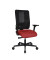 Bürostuhl Sitness Open X (N) Deluxe, burgundrot / schwarz, mit Armlehnen, bis 110kg