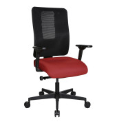 Topstar Sitness Open X (N) Deluxe mit Schiebesitz Bürostuhl rot