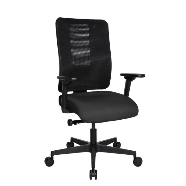 4014296751535 - Bürostuhl Sitness Open X (N) Deluxe mit Schiebesitz OX30WTW2 T220 anthrazit schwarz schwarz Stoff 4014296751535 - Bürostuhl Sitness Open X (N) Deluxe mit Schiebesitz OX30WTW2 T220 anthrazit schwarz schwarz Stoff