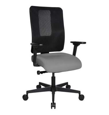 Topstar Sitness Open X (N) Deluxe mit Schiebesitz Bürostuhl grau