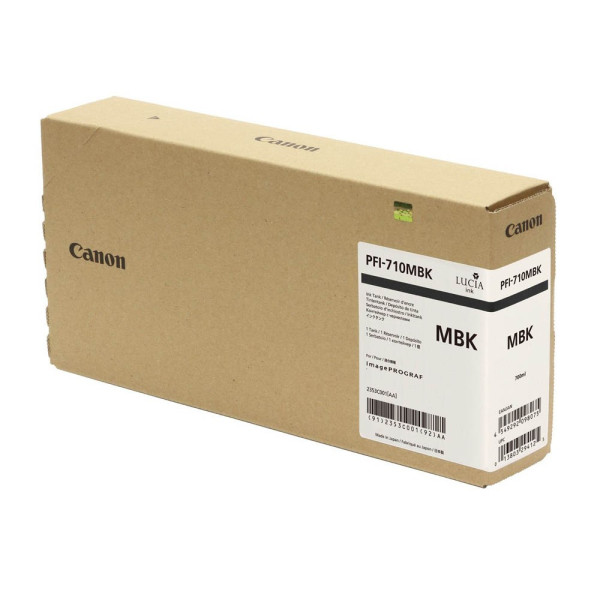 Canon Druckerpatrone PFI-710 MBK 2353C001 (kompatibel zu Canon PFI-710MBK), schwarz matt 4549292098075 Canon
