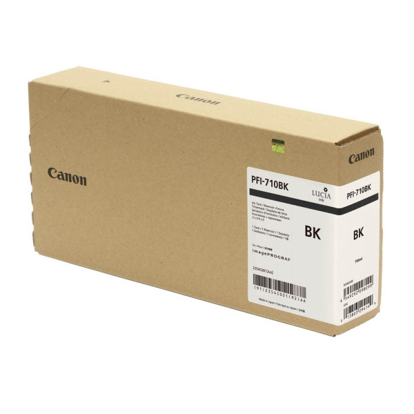Canon Druckerpatrone PFI-710 BK 2354C001 (kompatibel zu Canon PFI-710BK), schwarz 4549292098099 Canon