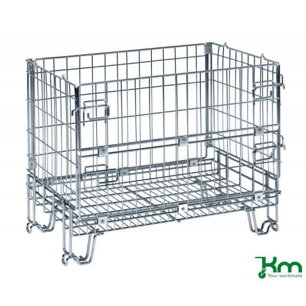 7350050355470 - Palettenrahmen & Palettencontainer KM0550085 Gitterbox 580x860x680mm (BxLxH) bis 300kg belastbar verzinkt 7350050355470 Kong