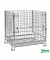Palettenrahmen & Palettencontainer verzinkt bis 1000 kg  1200x1000x1180mm KM09911911