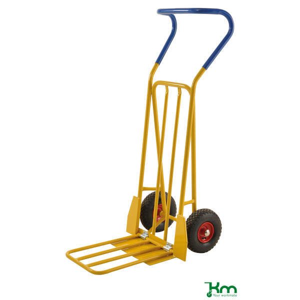 7350074809232 - Karren KM104-HPFR Gepäck- & Sackkarre 560x780x1320mm (BxLxH) bis 250kg belastbar Unplattbare Räder gelb 7350074809232 Konga 7350074809232 - Karren KM104-HPFR Gepäck- & Sackkarre 560x780x1320mm (BxLxH) bis 250kg belastbar Unplattbare Räder gelb 7350074809232 Konga