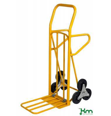 Karren gelb bis 200 kg Vollgummiräder 160 x 30 mm 870x510x1225mm KM107 Karren gelb bis 200 kg Vollgummiräder 160 x 30 mm 870x510x1225mm KM107