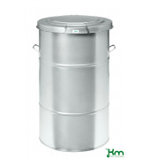 Müllsackständer KM115GF, Abfallbehälter 115 Liter, 490x490x805mm (BxLxH), verzinkt