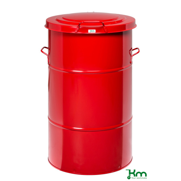 7350074801571 - Müllsackständer KM115RF Abfallbehälter 115 Liter 490x490x805mm (BxLxH) rot 7350074801571 Kongamek