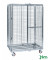Rollcontainer verzinkt bis 600 kg 2 Lenk- und 2 Bockrollen  1200x800x1870mm KM120510B