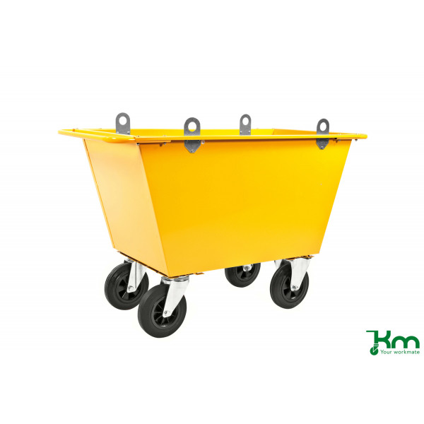 7350050356248 - Müllsackständer KM143125-L Abfallwagen 300 Liter 730x1150x860mm (BxLxH) bis 400kg belastbar 2 Bockrollen 2 Lenkrollen ge 7 7350050356248 - Müllsackständer KM143125-L Abfallwagen 300 Liter 730x1150x860mm (BxLxH) bis 400kg belastbar 2 Bockrollen 2 Lenkrollen ge 7
