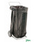 Müllsackständer grau bis 50 kg 2 Bockrollen 580x470x940mm KM144903
