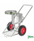 Müllsackständer verzinkt bis 150 kg 2 Bockrollen 1200x820x1000mm KM145760-E