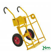 Karren gelb bis 250 kg 2 Bockrollen 750x1160x1170mm KM145855