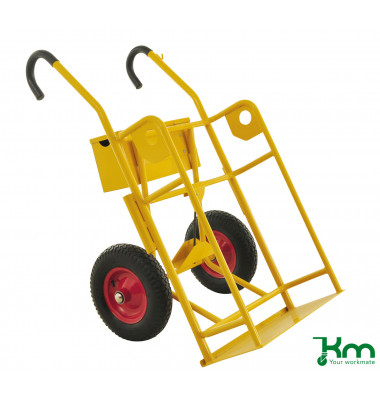 Karren gelb bis 250 kg 2 Bockrollen 750x1160x1170mm KM145855