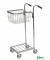 Bürowagen verzinkt bis 35 kg 4 Lenkrollen 2 davon mit Bremse 660x385x1090mm KM153-TB