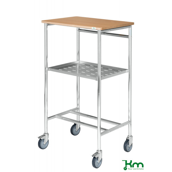 7350074802479 - Bürowagen KM155-2 Rollpult 440x600x1055mm (BxLxH) bis 150kg belastbar 4 Lenkrollen 2 davon mit Bremse verzinkt 73500748024 7350074802479 - Bürowagen KM155-2 Rollpult 440x600x1055mm (BxLxH) bis 150kg belastbar 4 Lenkrollen 2 davon mit Bremse verzinkt 73500748024