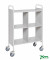 Zubehör - Bürowagen grau bis  kg  x300x740mm KM158-AV