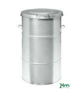 Müllsackständer KM160GF, Abfallbehälter 160 Liter, 550x550x780mm (BxLxH), verzinkt