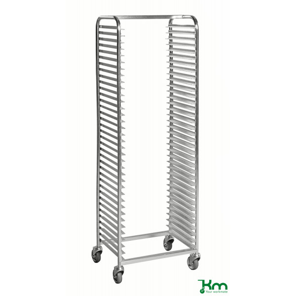 7350050359287 - Tablettwagen KM161B für 36 Tabletts 440x600x1880mm (BxLxH) bis 150kg belastbar 4 Lenkrollen 2 davon mit Bremse verzinkt 73 7350050359287 - Tablettwagen KM161B für 36 Tabletts 440x600x1880mm (BxLxH) bis 150kg belastbar 4 Lenkrollen 2 davon mit Bremse verzinkt 73