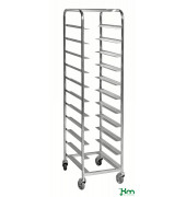 Roll- und Kistenwagen verzinkt bis 150 kg 4 Lenkrollen 2 davon mit Bremse 460x590x1880mm KM162B