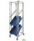 ESD-Wagen verzinkt bis 150 kg 4 Lenkrollen 470x858x1880mm KM167-ESD